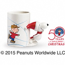 This fun, festive and adorable PEANUTS® Christmas mug is the perfect 2-in-1 gift. Filled with flowers or with hot cocoa, the Teleflora exclusive is sure to become a family favorite for years to come. FDA-approved to safely serve and store food and dishwasher safe.
