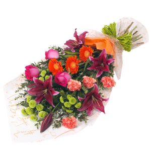 Bouquet of Vibrant Flowers