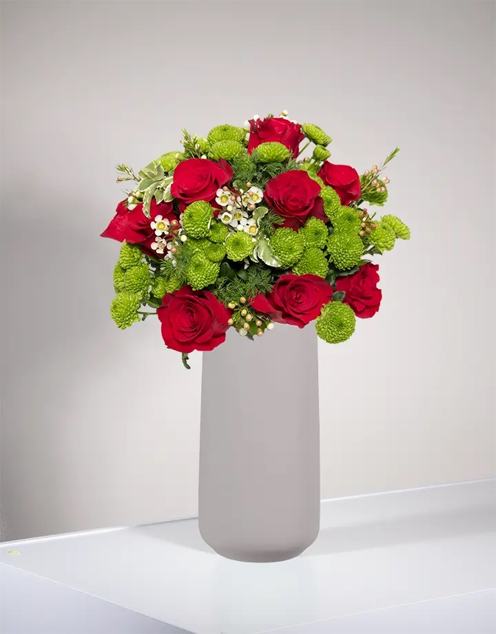 Green and Red Bouquet