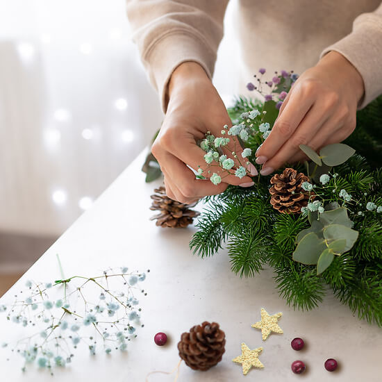 Christmas Florist's arrangement