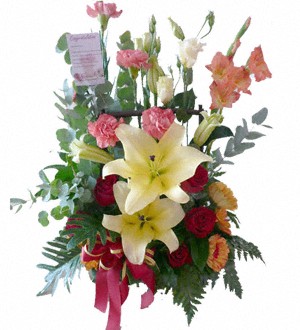 Lilies Surprise Basket