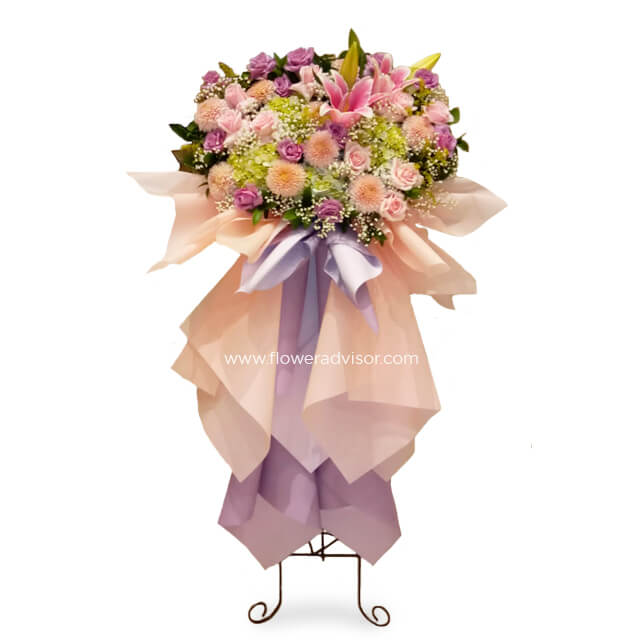 Condolence Stand Flower
