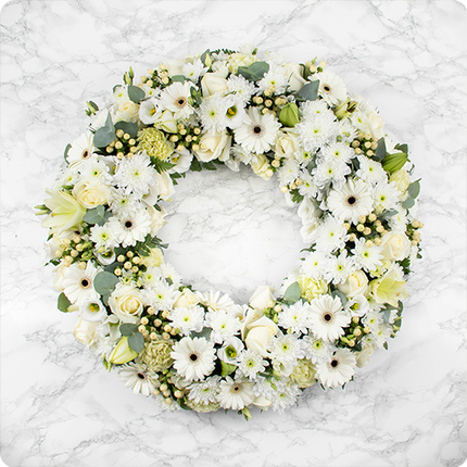 Serenidad Funeral Wreath
