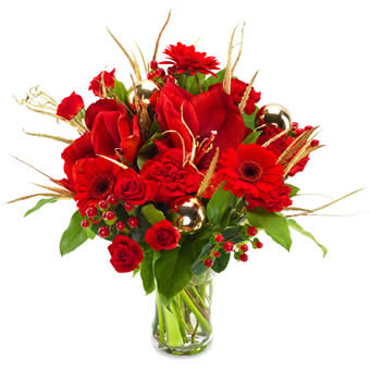 Florist Christmas bouquet