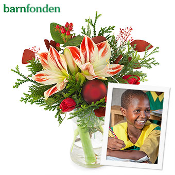 Christmas school bouquet