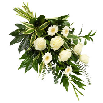 Funeral Sheaf in White