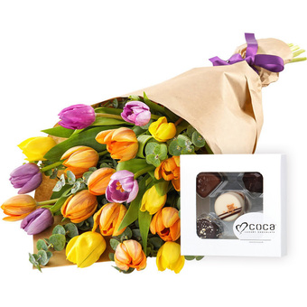 Tulips & chocolate
