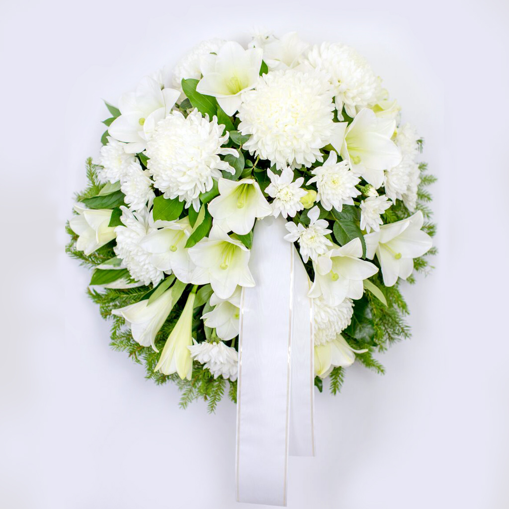 Heartfelt sympathy - wreath