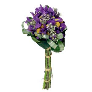 Bouquet in orange and yellow shades
