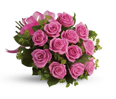 Bouquet with pink roses