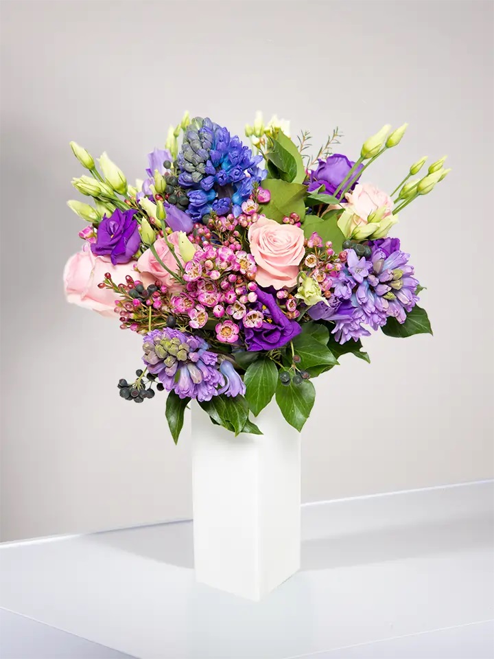 Bouquet of Pink and Purple shades