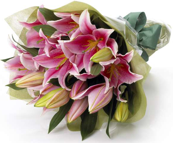 Bouquet of Flowers with Lilies