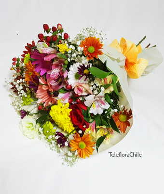 Mixed flowers bouquet