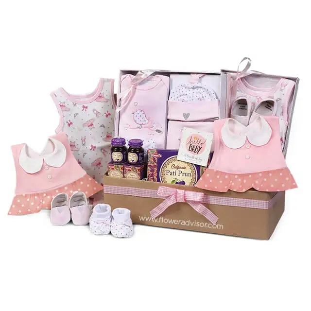 Pink Baby Gift Set