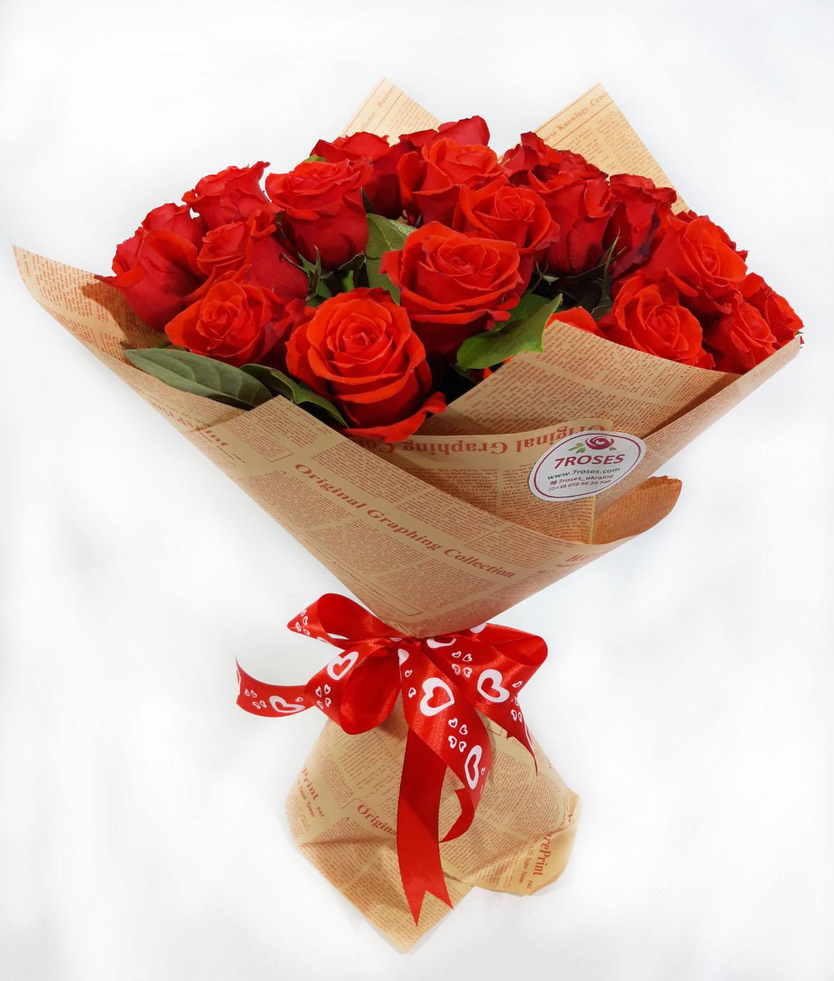 Teleflora Roses 25 Classic Red Roses - Teleflora international
